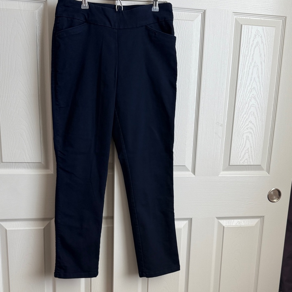 croft & barrow Navy Straight Leg Pants